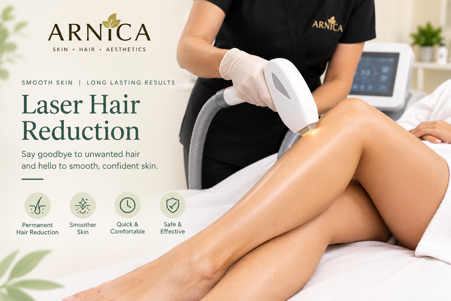 Laser Hair Reduction Treatment